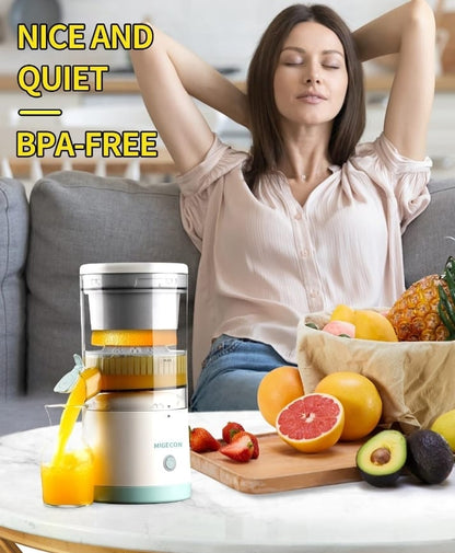 Exprimidor de jugo recargable