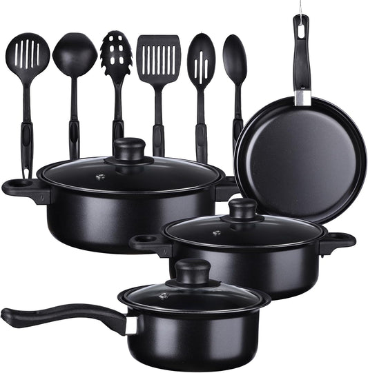 SET DE OLLAS Y JUEGO DE UTENCILIOS DE COCINA