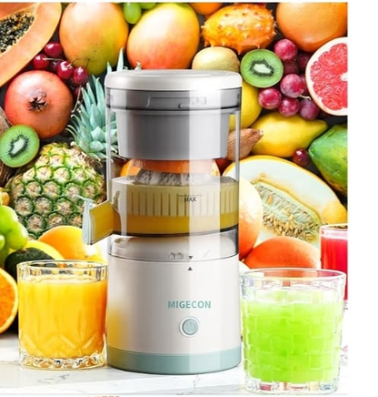 Exprimidor de jugo recargable